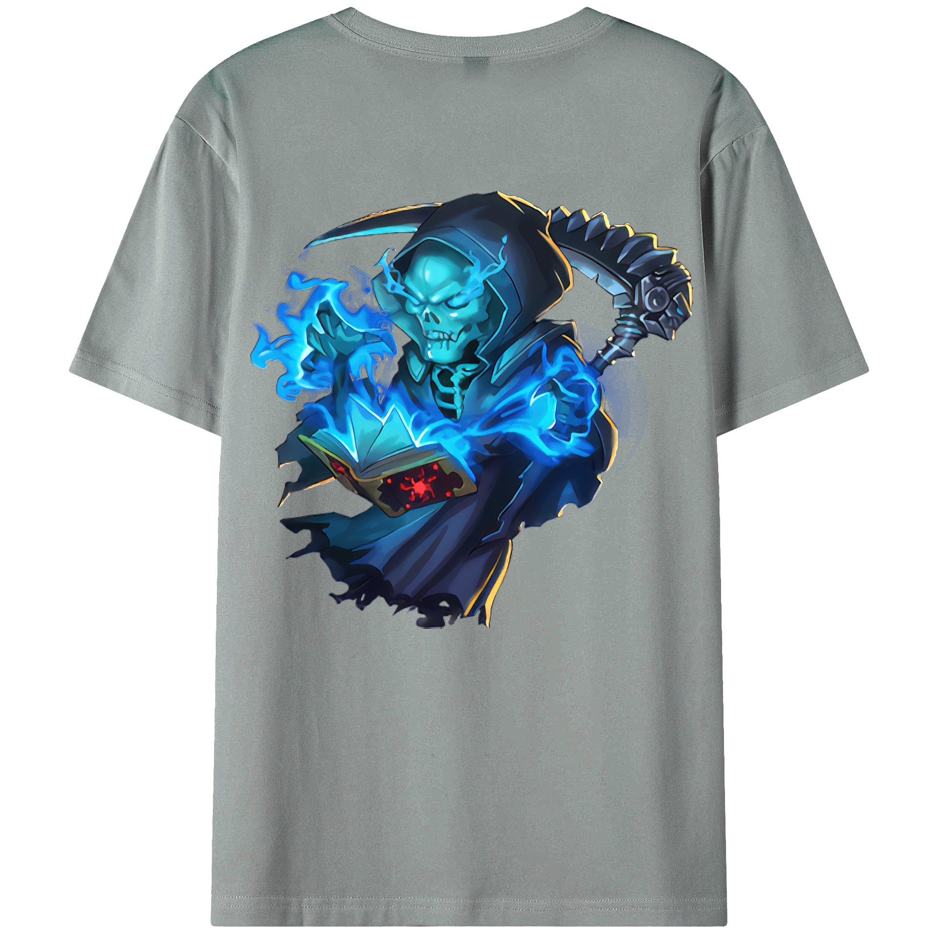 （画像用） リーグ・オブ・レジェンド League of Legends LOL 綿100％ メンズ半袖Tシャツ（バックプリント） 通気性